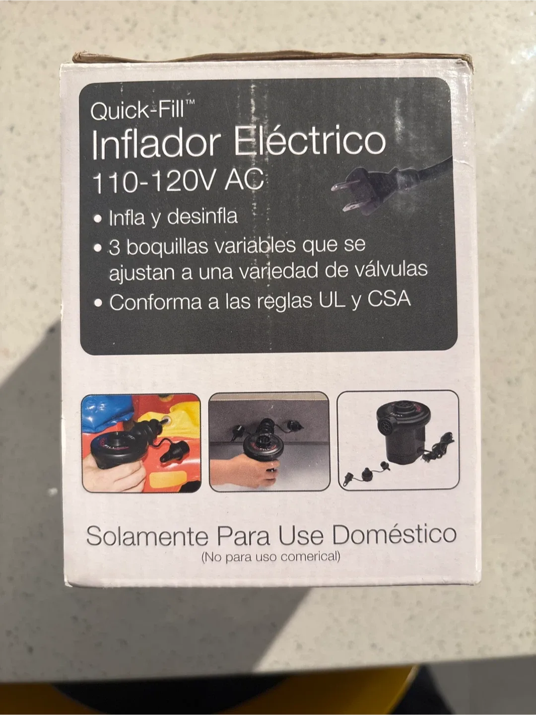 Intex Quick-Fill Electric Air Pump image indicator(2)