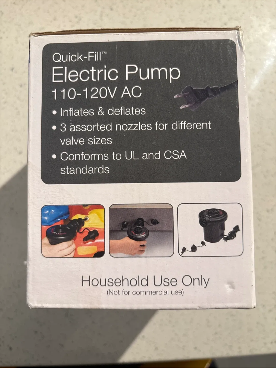 Intex Quick-Fill Electric Air Pump image indicator(4)