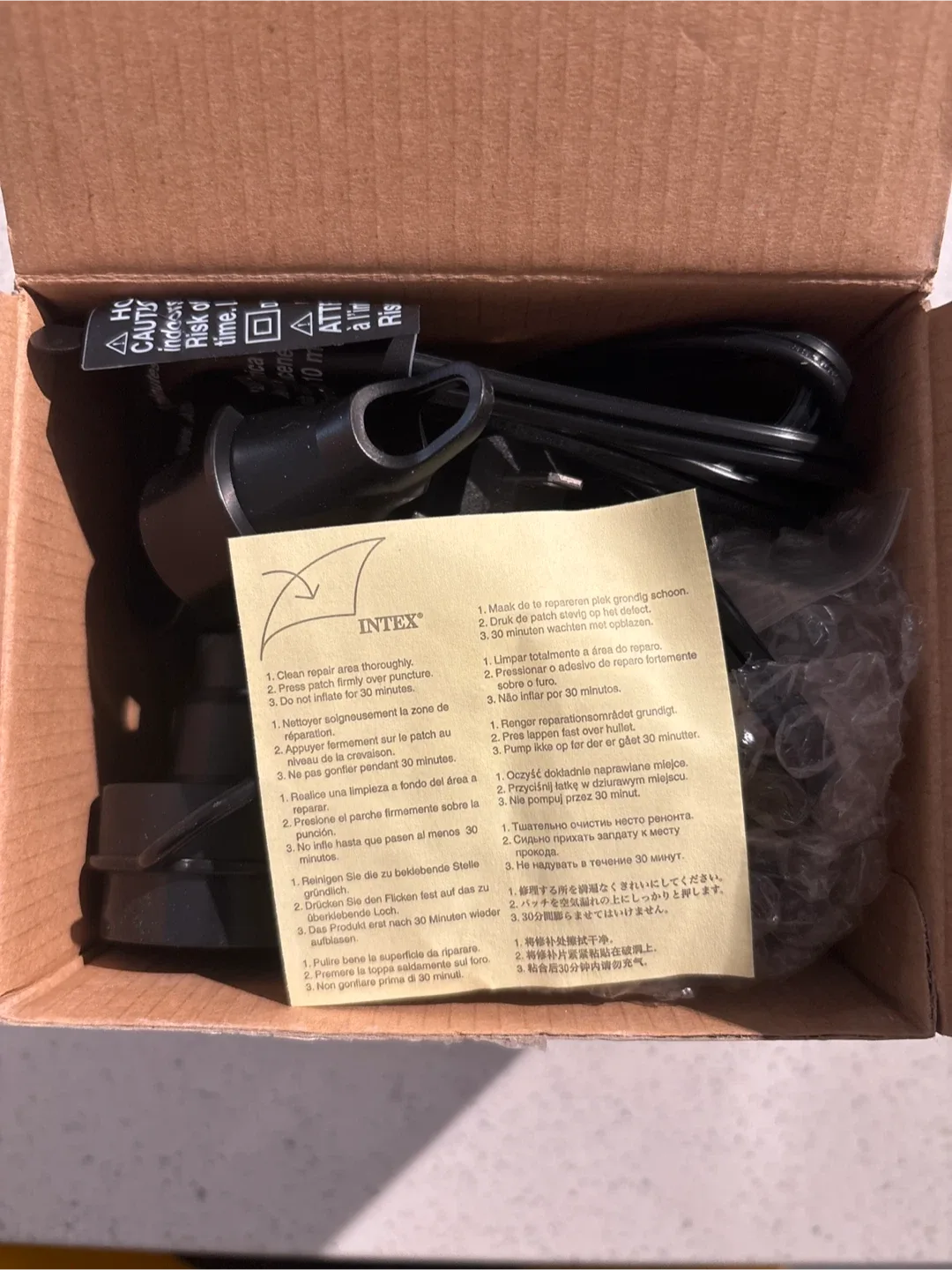 Intex Quick-Fill Electric Air Pump image indicator(7)