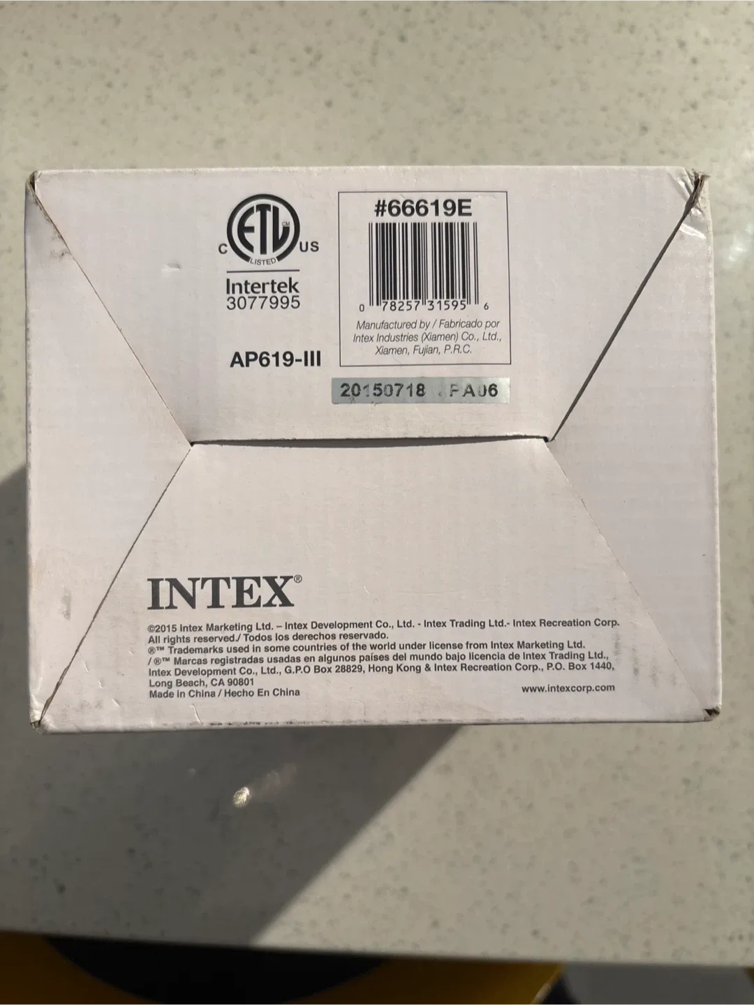 Intex Quick-Fill Electric Air Pump image indicator(5)