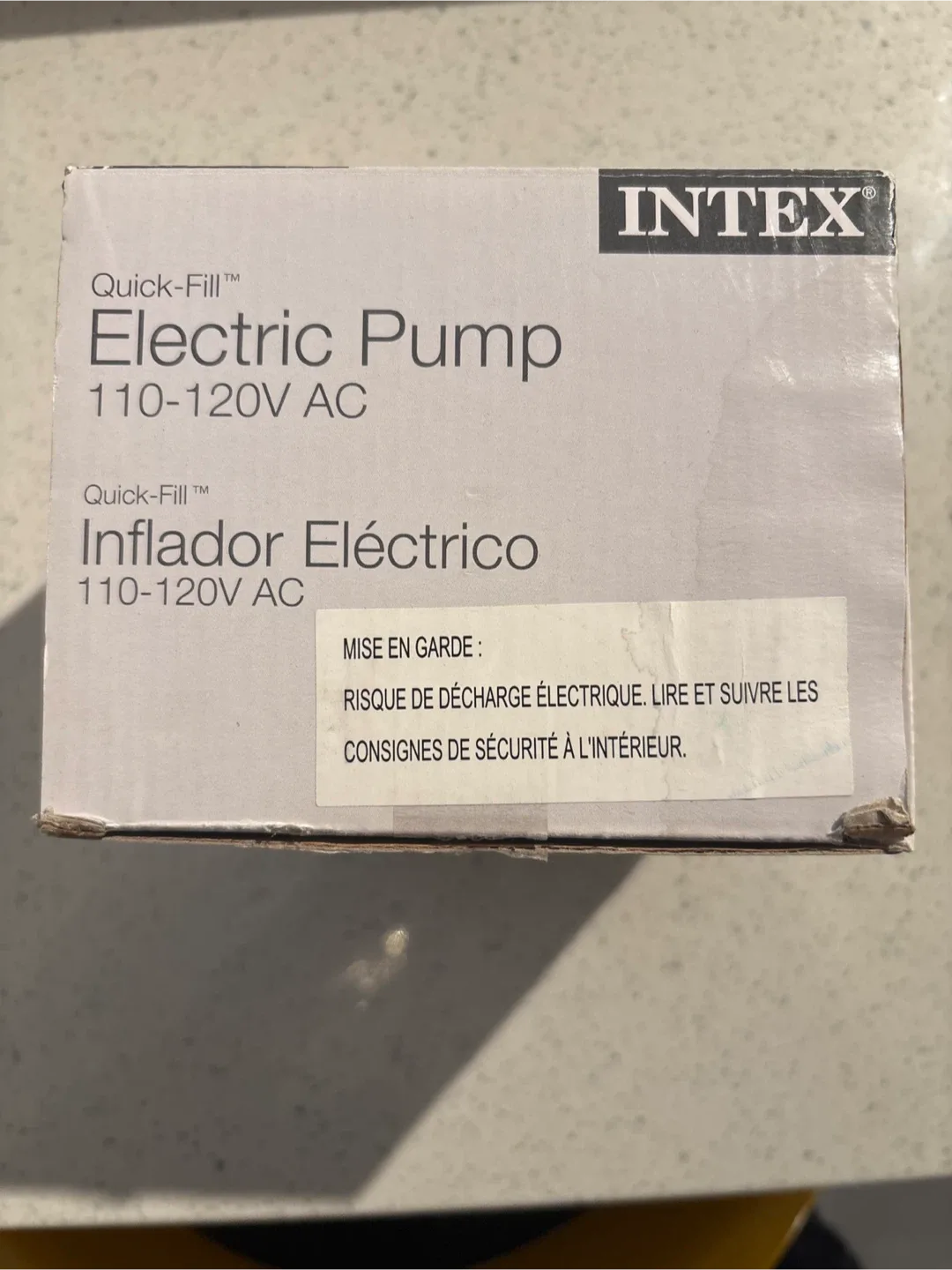 Intex Quick-Fill Electric Air Pump image indicator(6)