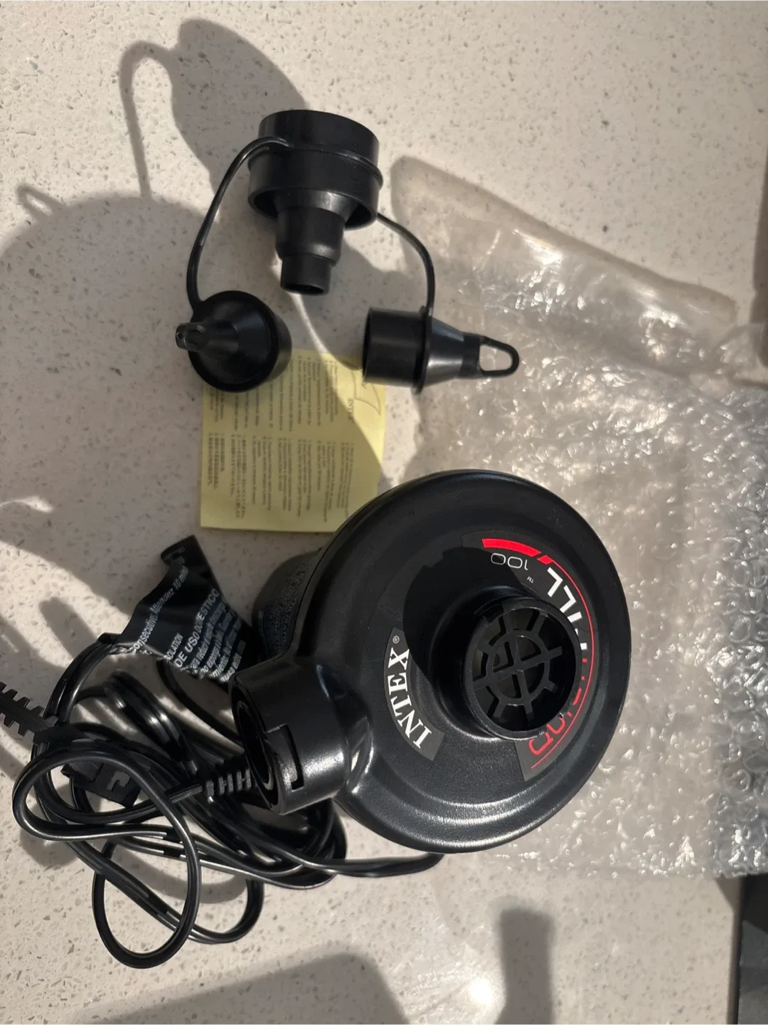 Intex Quick-Fill Electric Air Pump image indicator(8)