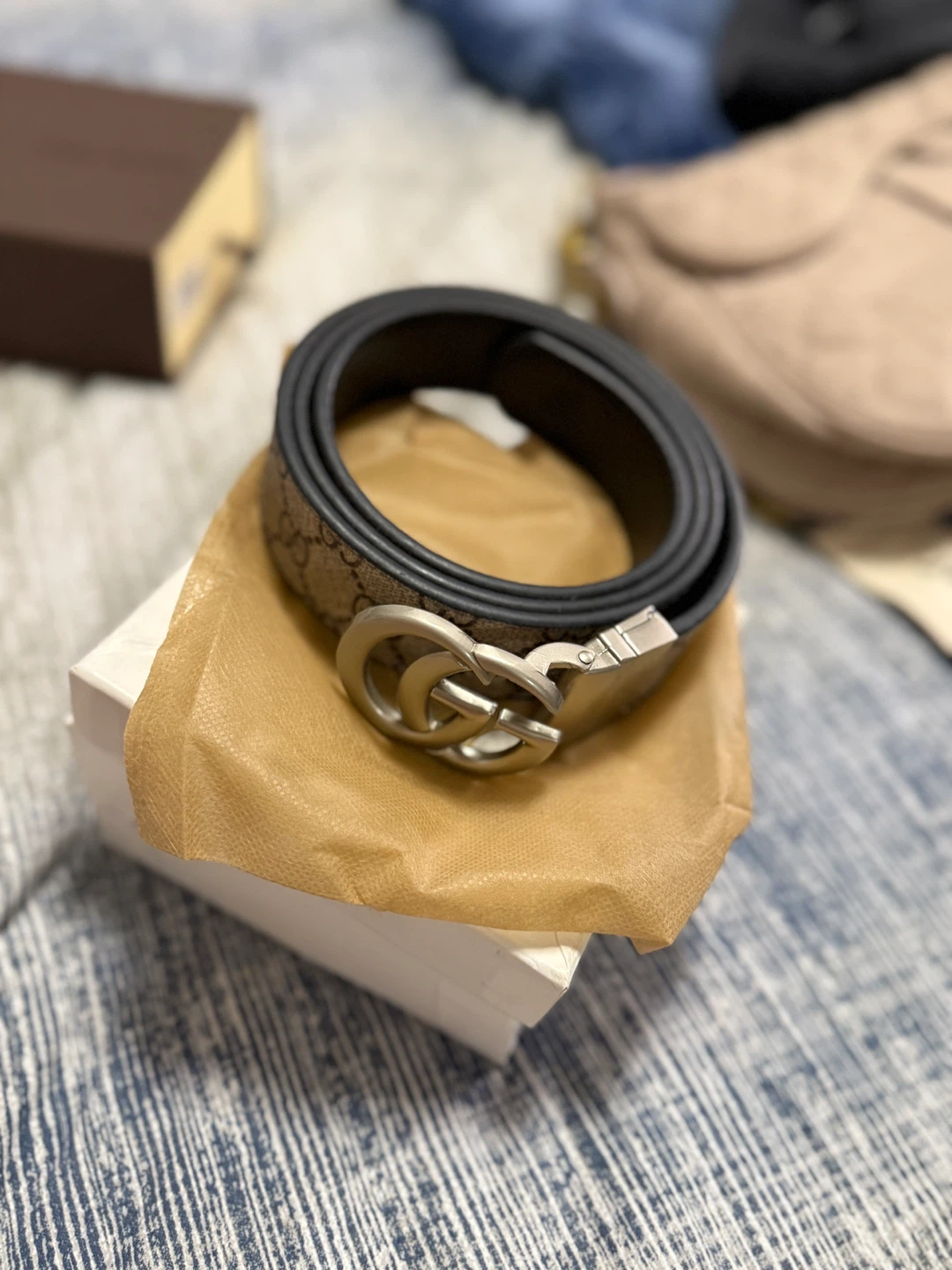 Gucci Belt with Box - photo 3