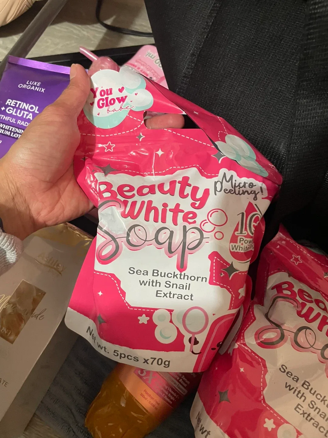 You Glow Babe Beauty White Soap (5pcs) image indicator(2)