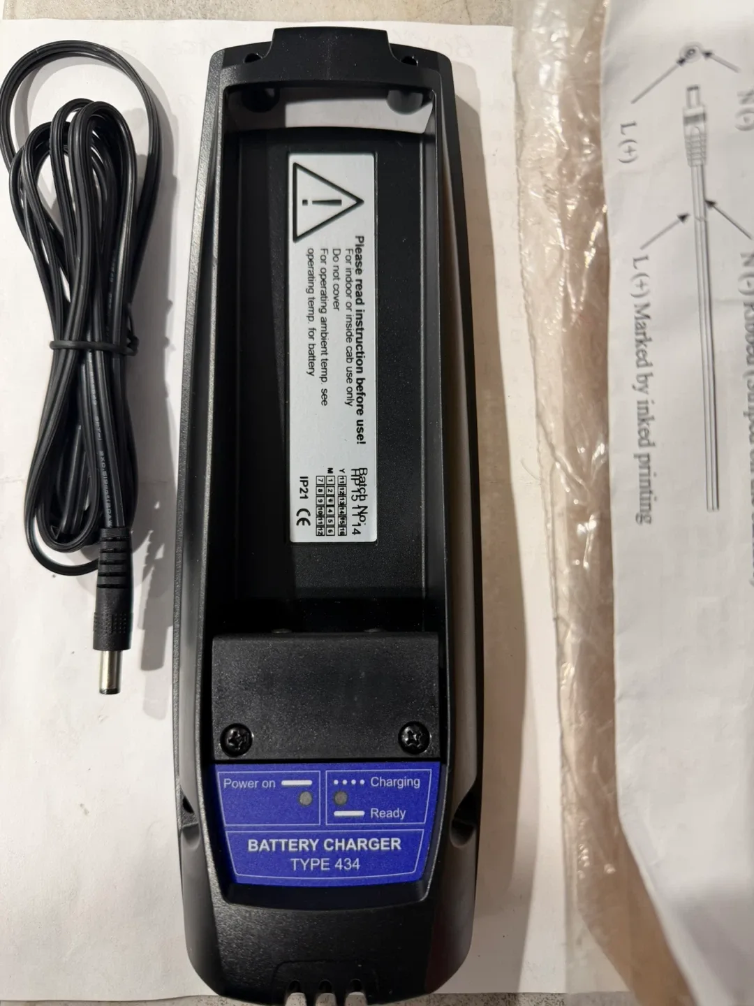 Giobbiy Scanreco 434 Battery Charger image indicator(4)