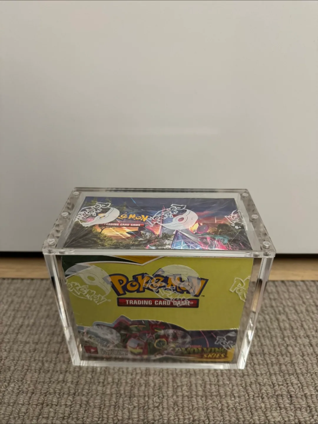 Pokemon Evolving skies booster box- Bottom rip image indicator(2)