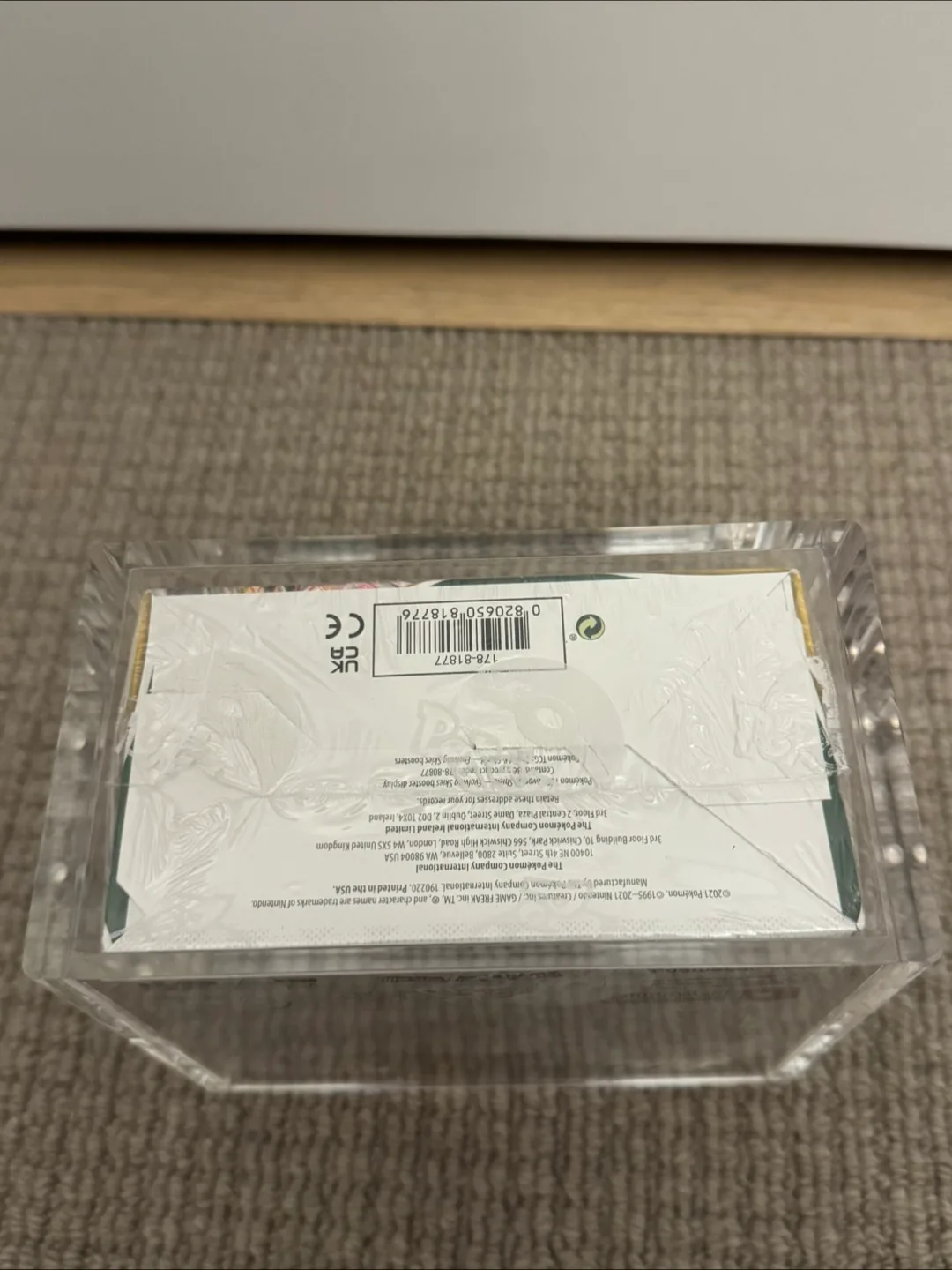 Pokemon Evolving skies booster box- Bottom rip image indicator(6)