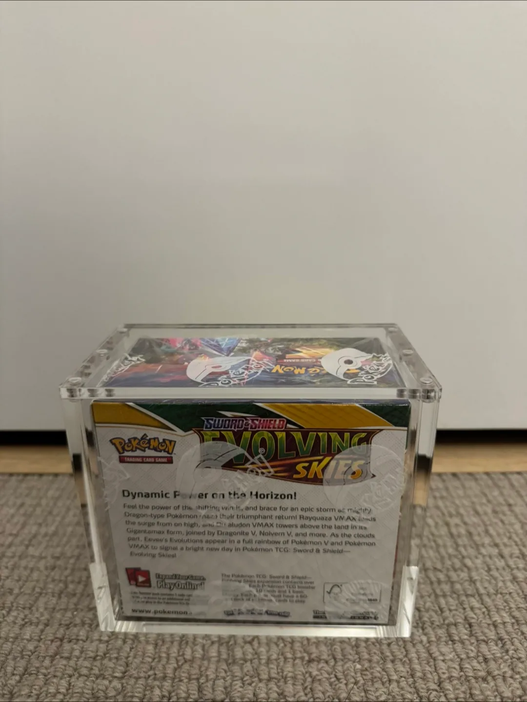 Pokemon Evolving skies booster box- Bottom rip image indicator(4)