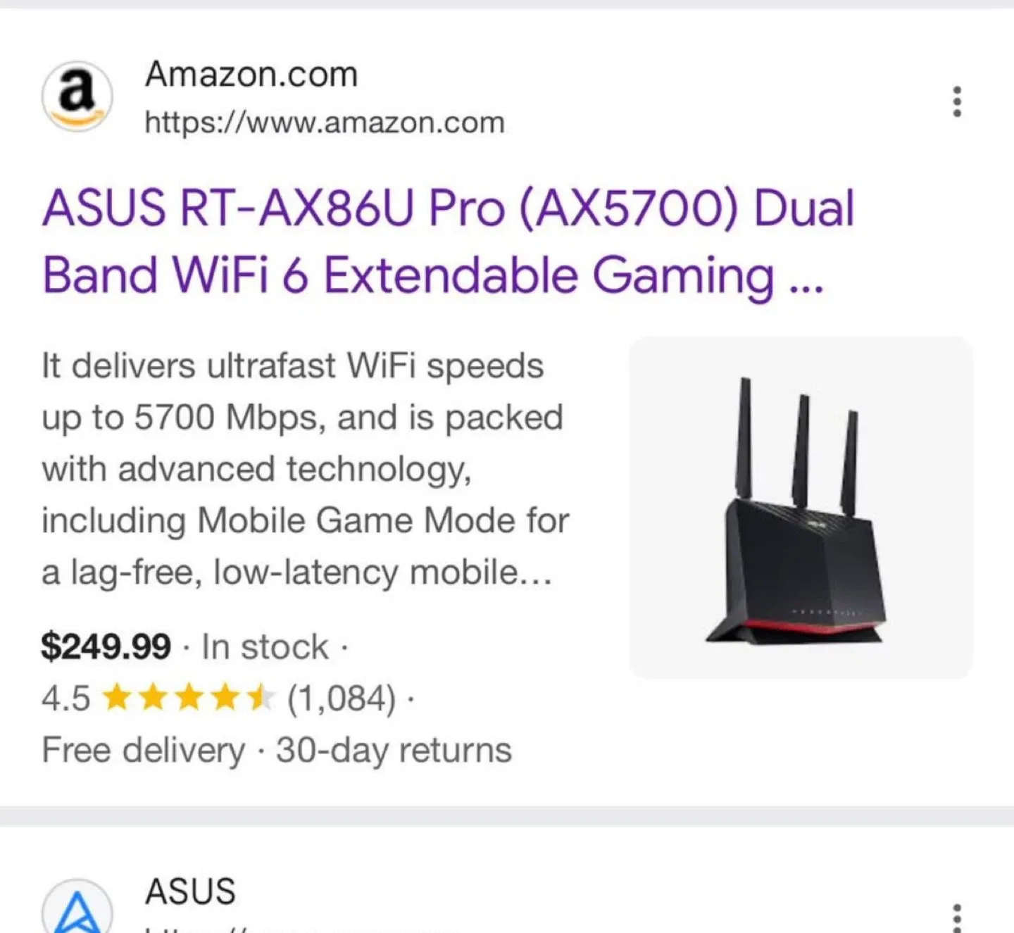 ASUS RT-AX86U Pro (AX5700) Router image indicator(3)