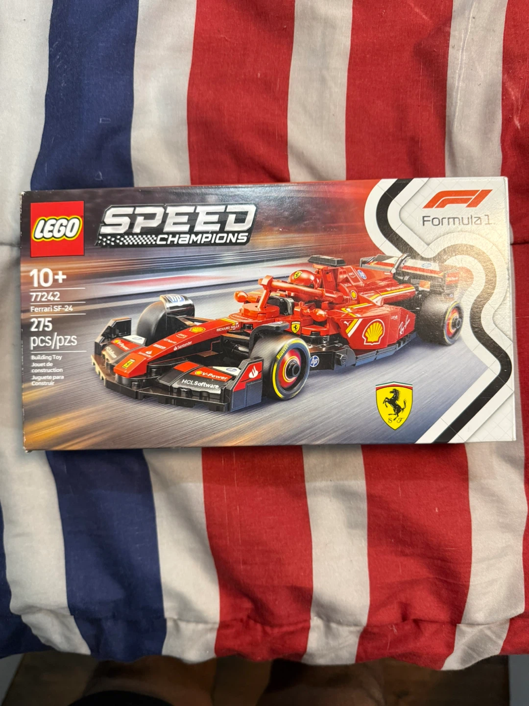 LEGO 77242 Ferrari F1 Speed Champions