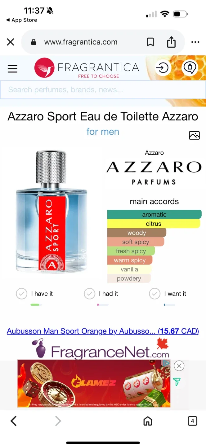 Azzaro Sport Eau de Toilette 100ml new sealed image indicator(2)