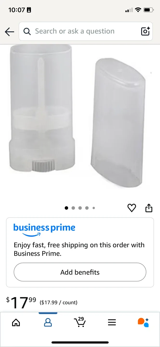 Assorted Empty White Cosmetic Containers image indicator(5)