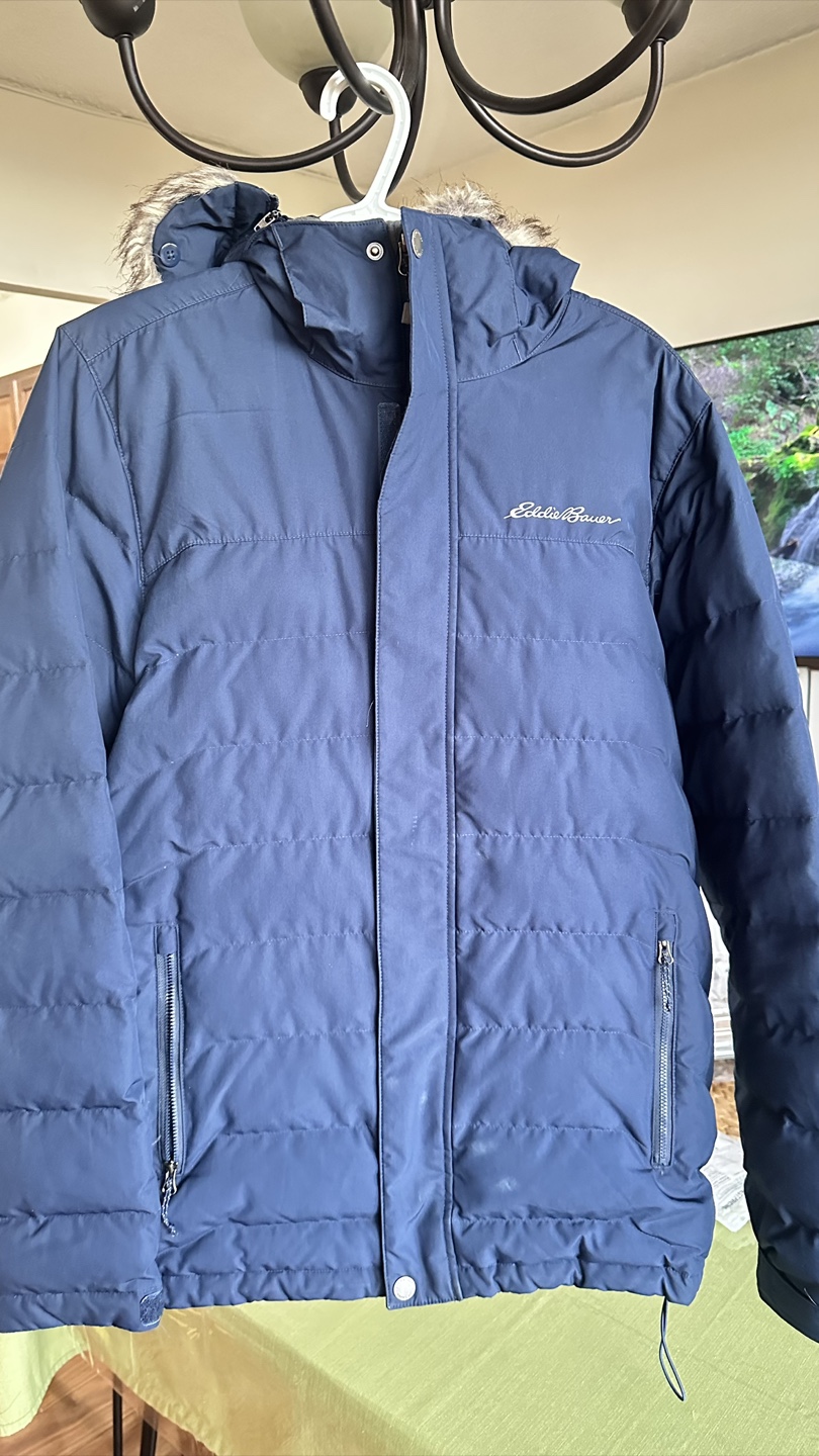 Eddie Bauer Blue Men’s Winter Jacket