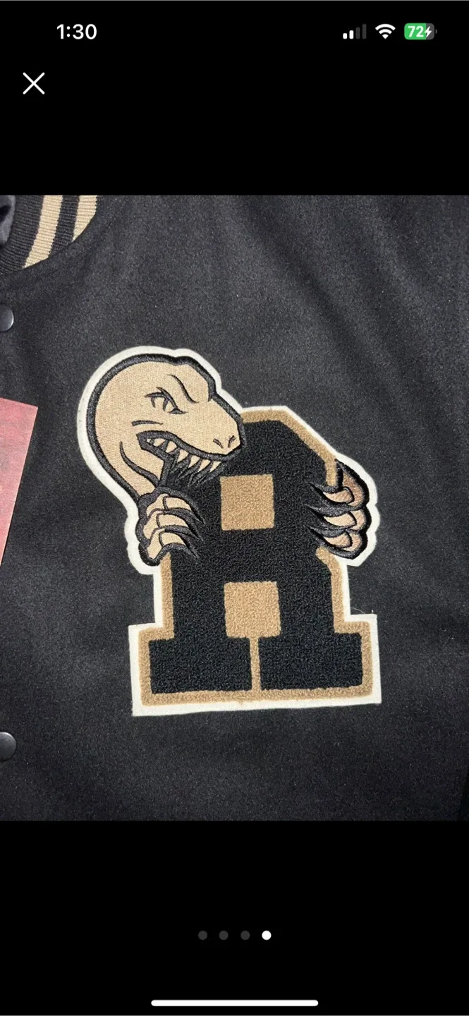 Mitchell & Ness Raptors Varsity Jacket size Large image indicator(4)