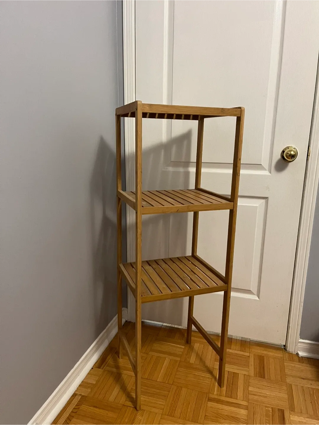 Bamboo Shelf & Black Nightstand image indicator(3)