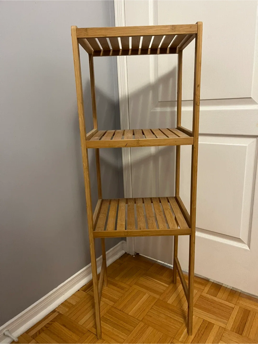 Bamboo Shelf & Black Nightstand image indicator(4)