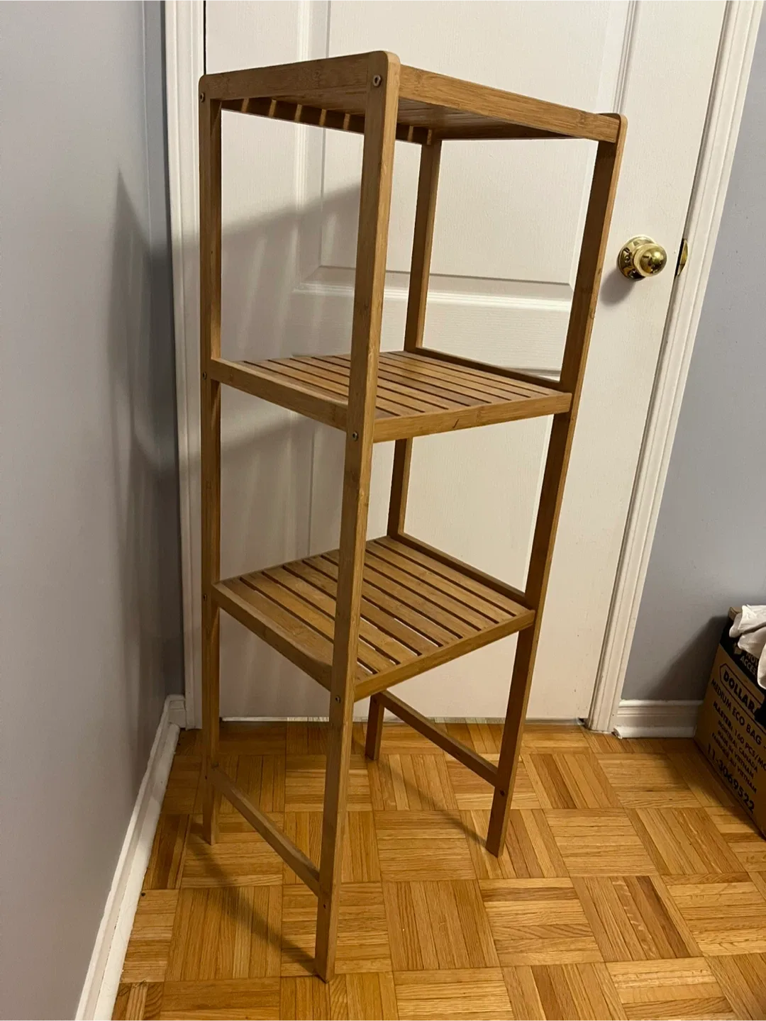 Bamboo Shelf & Black Nightstand image indicator(5)