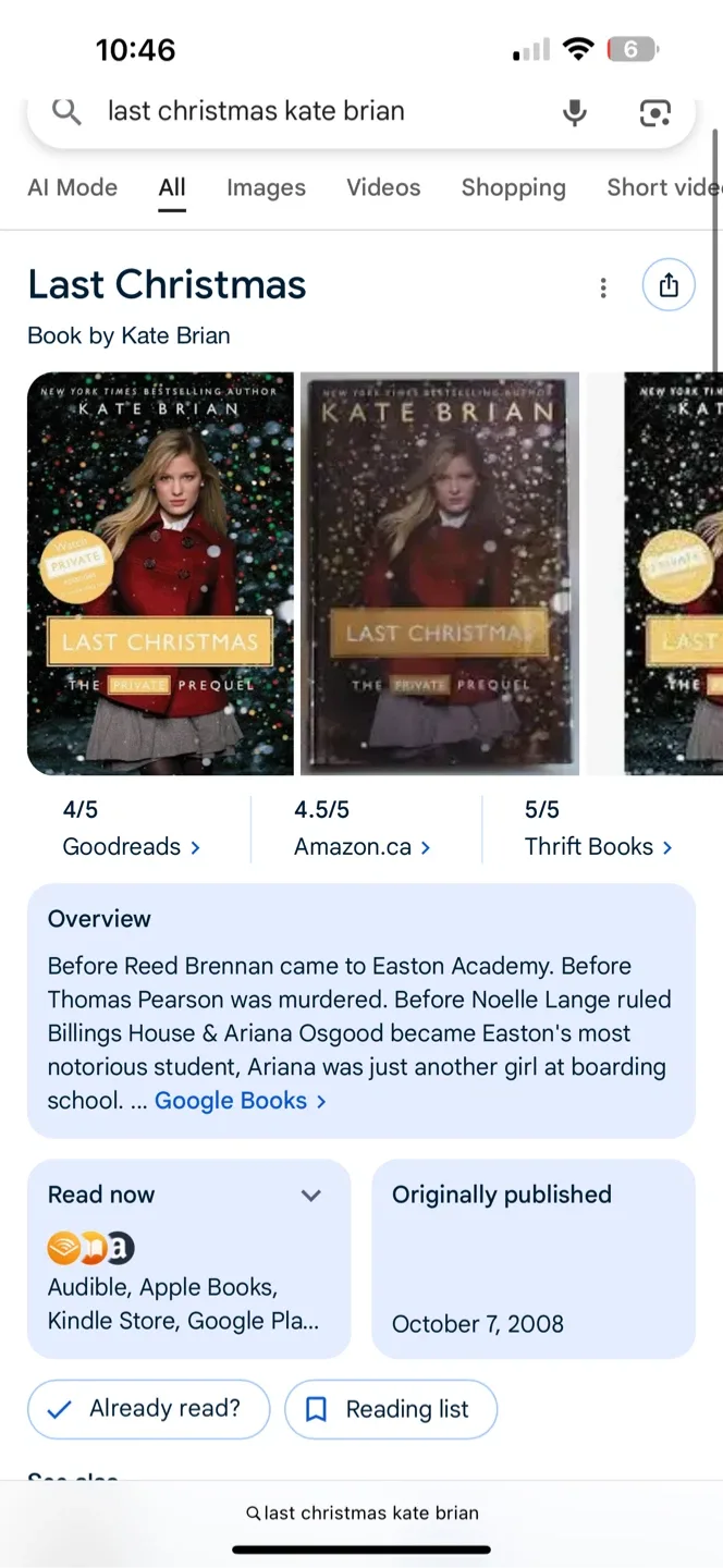 Books by Kate Brian image indicator(6)