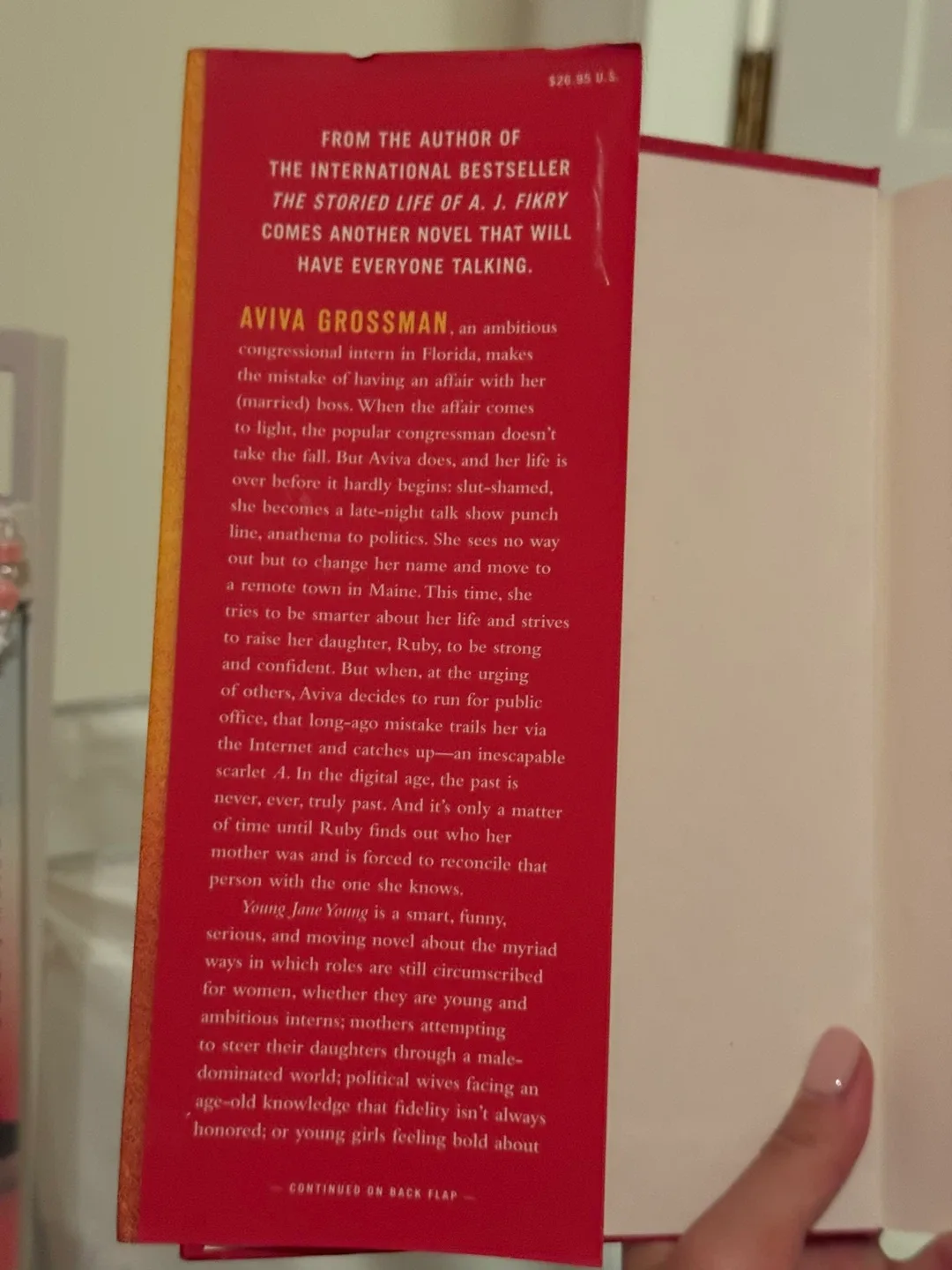 Book - Young Jane Young by Gabrielle Zevin image indicator(2)