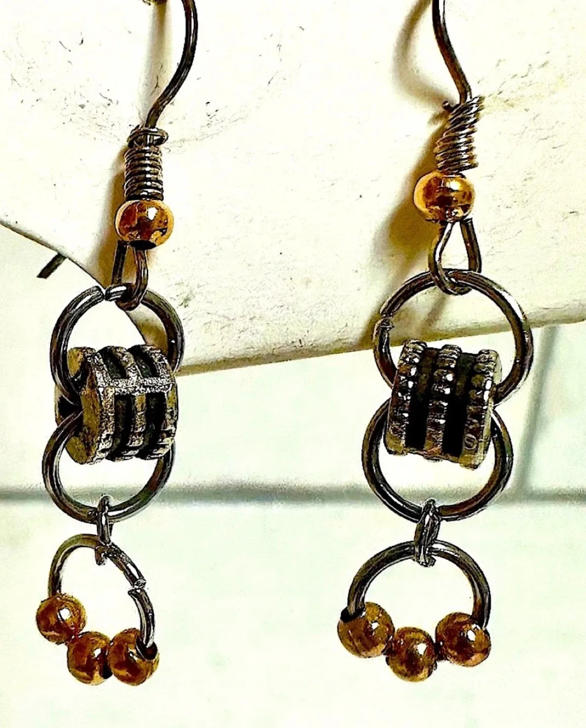 NWT! Great Gifts! Bundle of 6 Earrings Artisan Handcrafted image indicator(6)