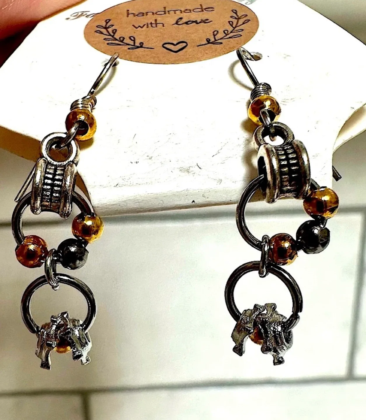 NWT! Great Gifts! Bundle of 6 Earrings Artisan Handcrafted image indicator(4)