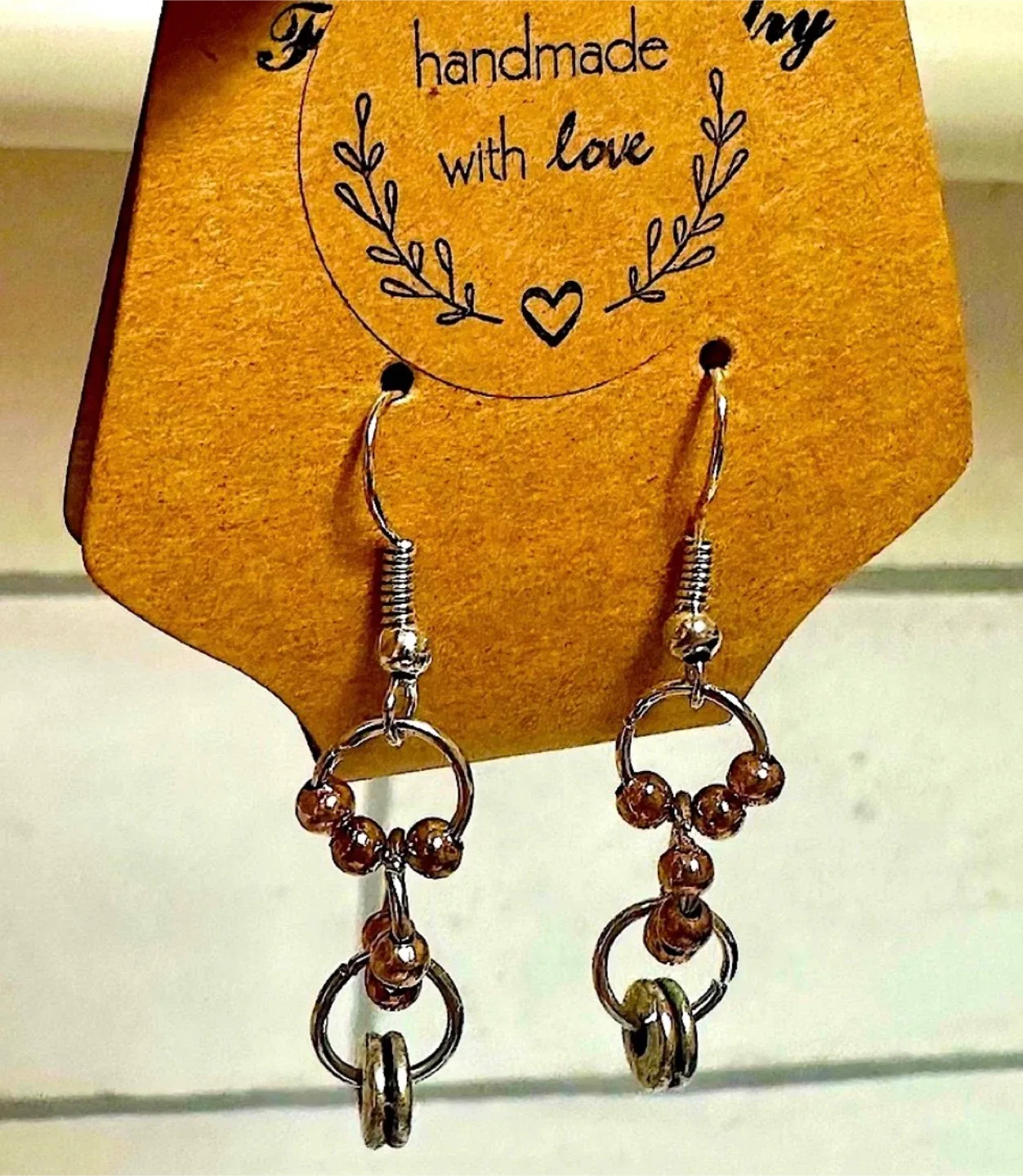 NWT! Great Gifts! Bundle of 6 Earrings Artisan Handcrafted image indicator(5)