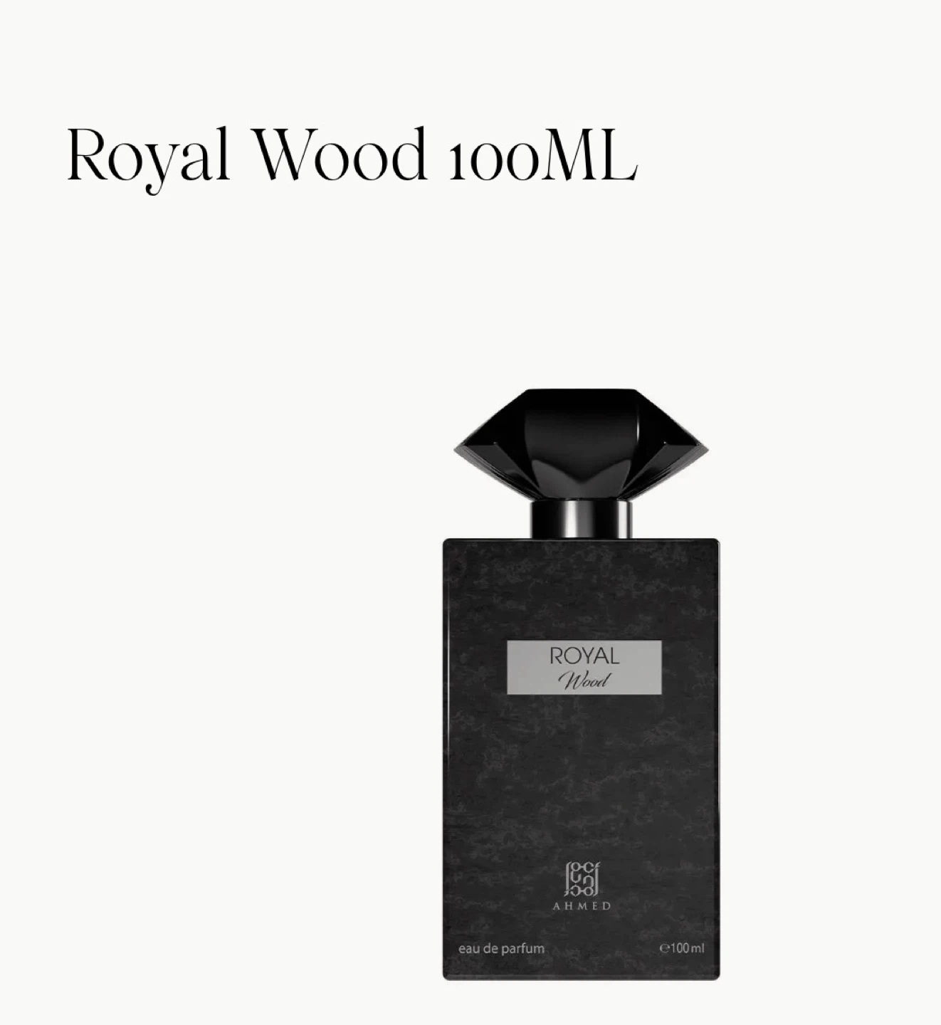 Royal Wood by Ahmed Al Maghribi 100mL Eau de Parfum - photo 2