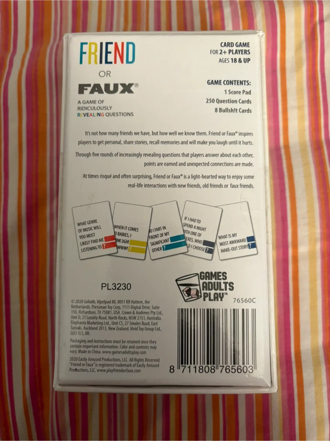 “Friend or Faux” Card Game image indicator(2)