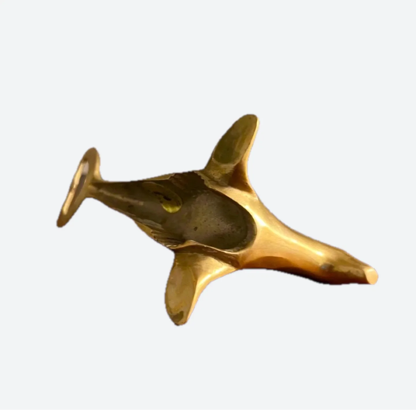 Vintage Solid Brass Heavy Seal Bottle Opener image indicator(3)