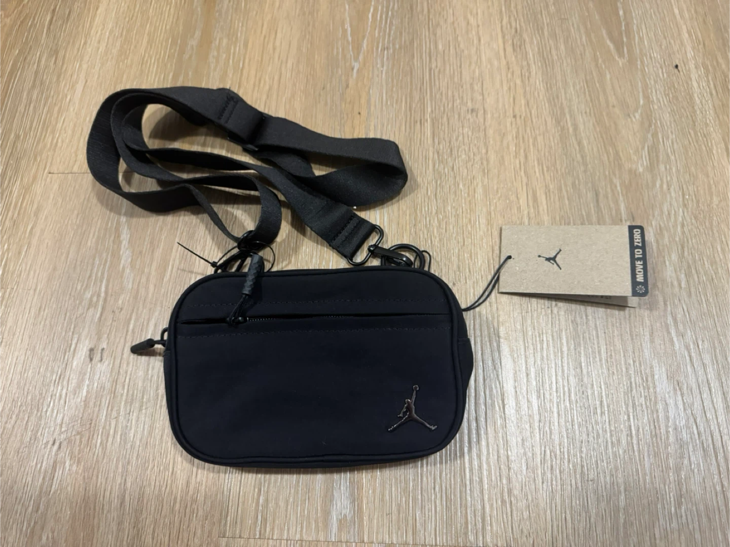 Air Jordan Black Shoulder Bag