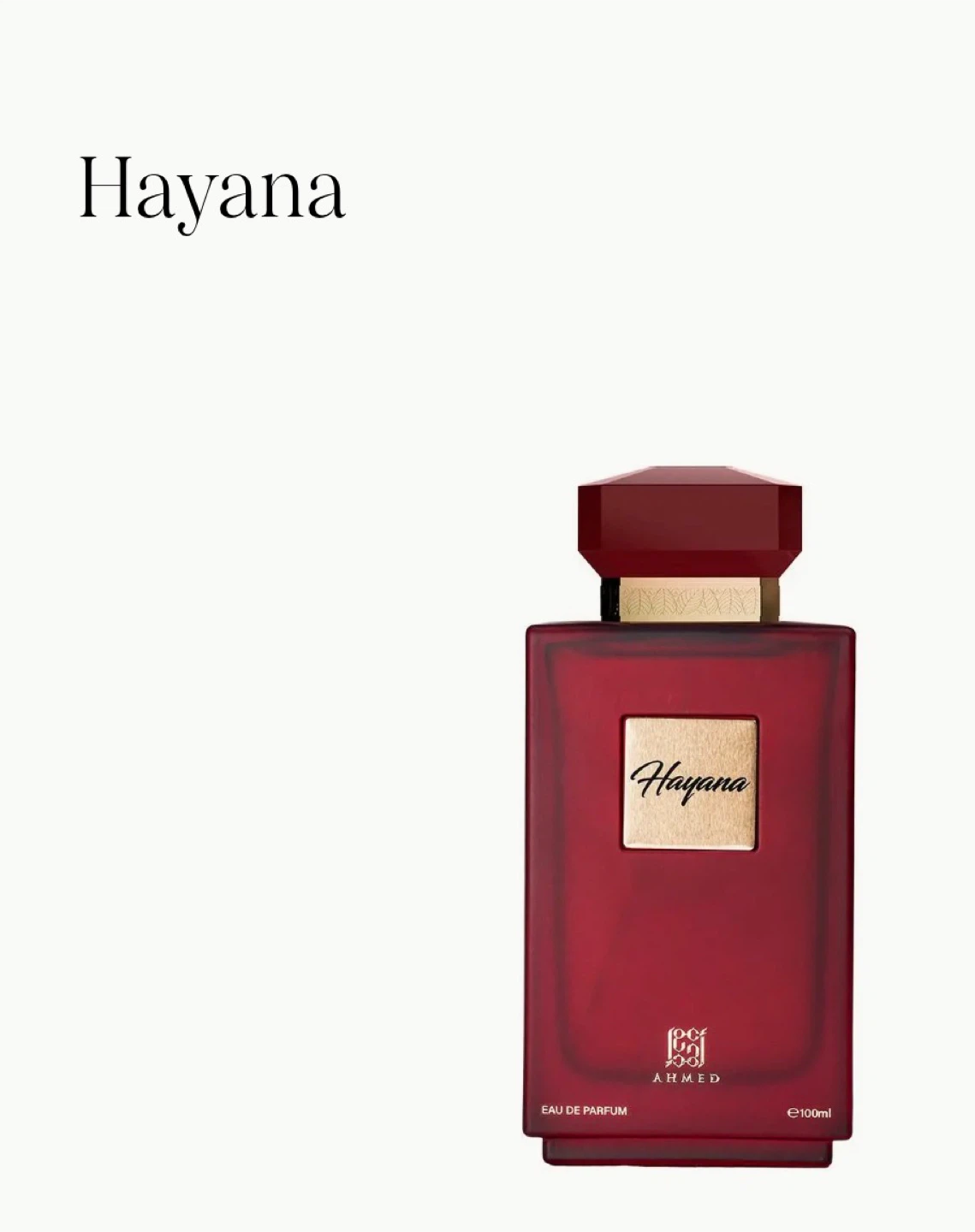 Hayana Eau de Parfum 100ml - photo 3
