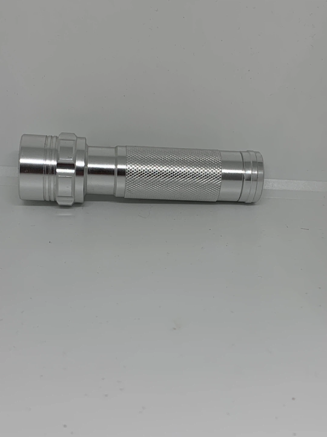 Silver LED Flashlight