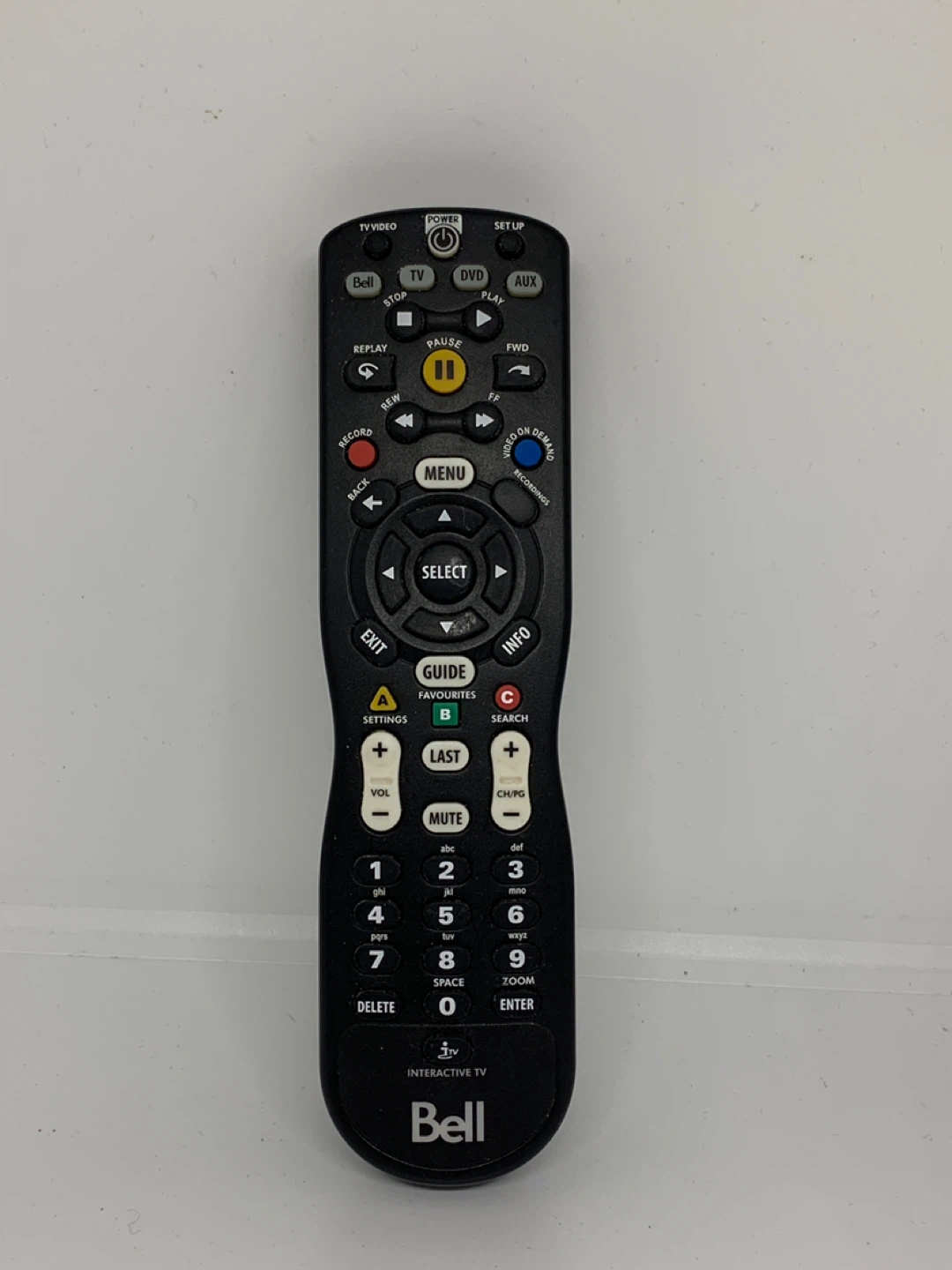 Bell Interactive TV Remote