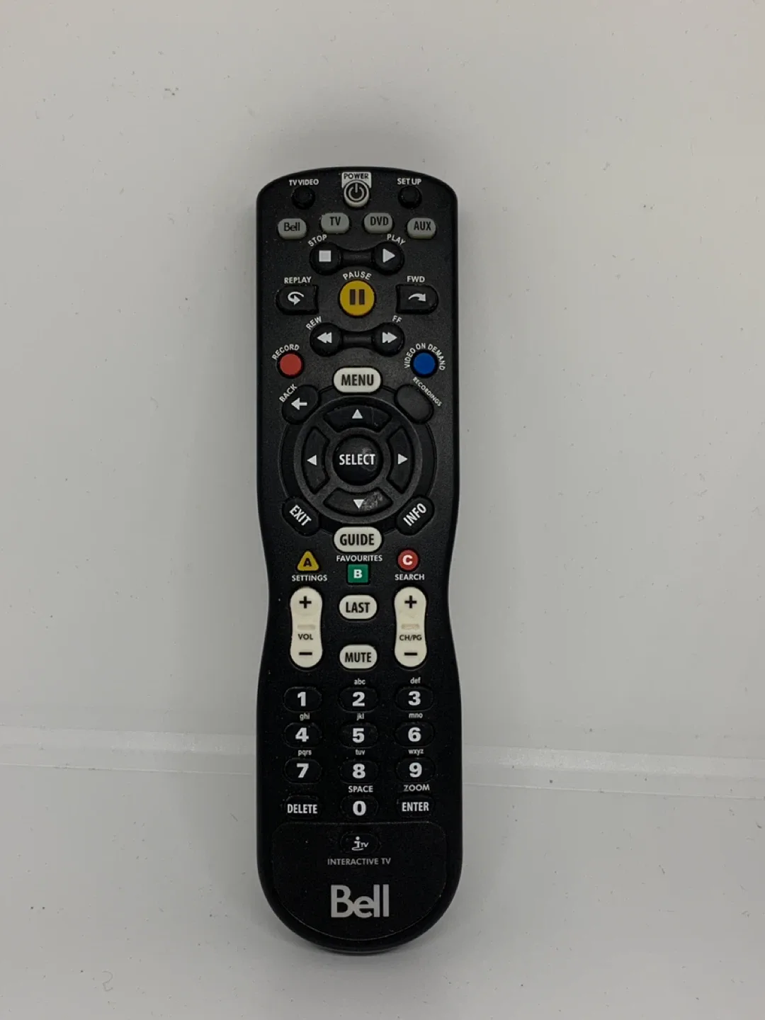 Bell Interactive TV Remote thumbnail