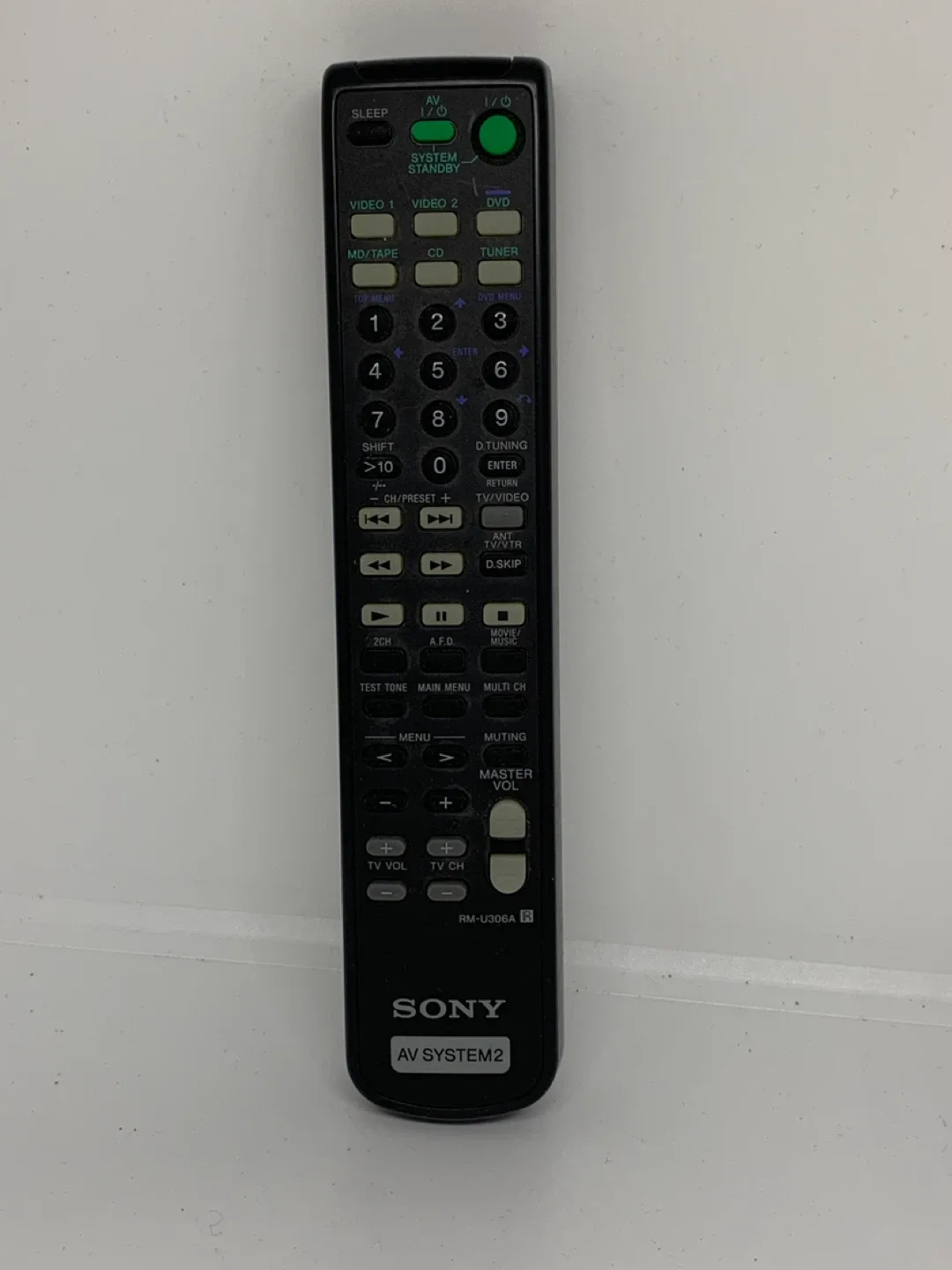 Sony RM-U306A AV System2 Remote thumbnail