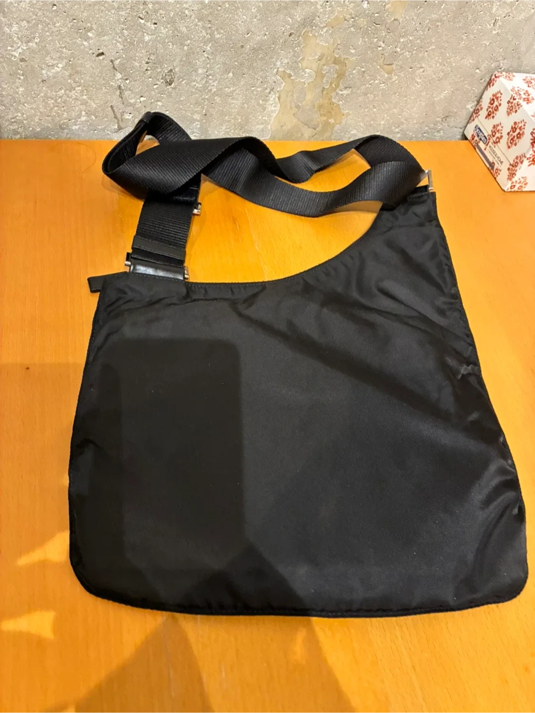 Prada Black Nylon Crossbody Bag image indicator(5)