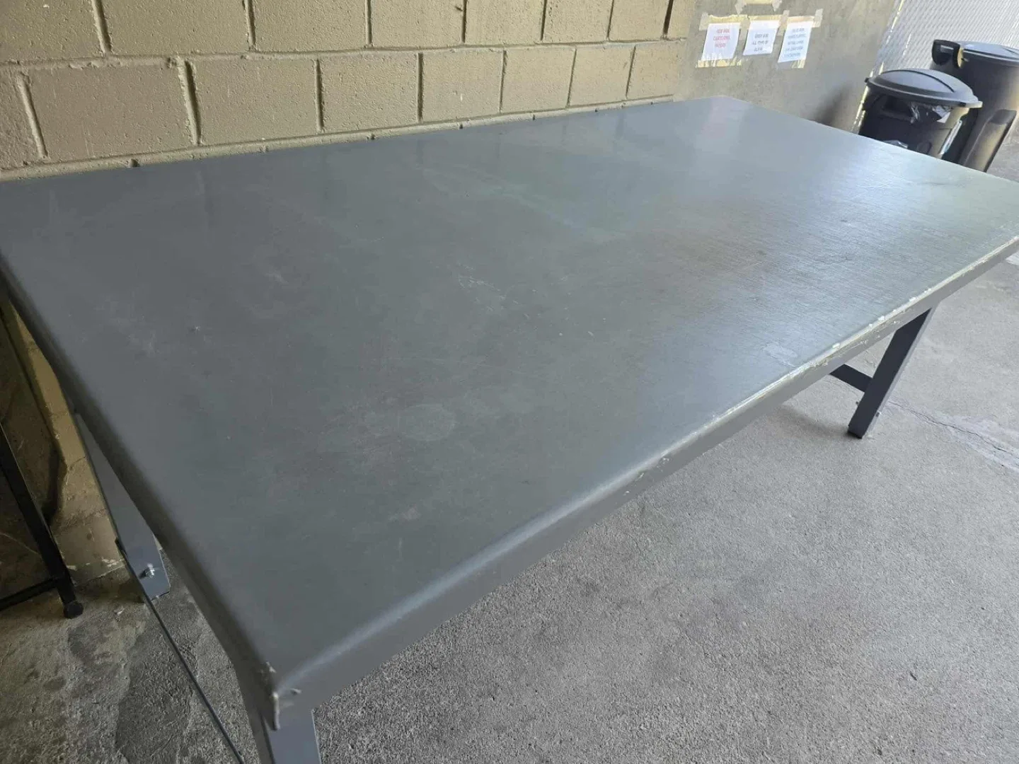 U Line Industrial Packing Steel  Table (72" x 36") image indicator(3)
