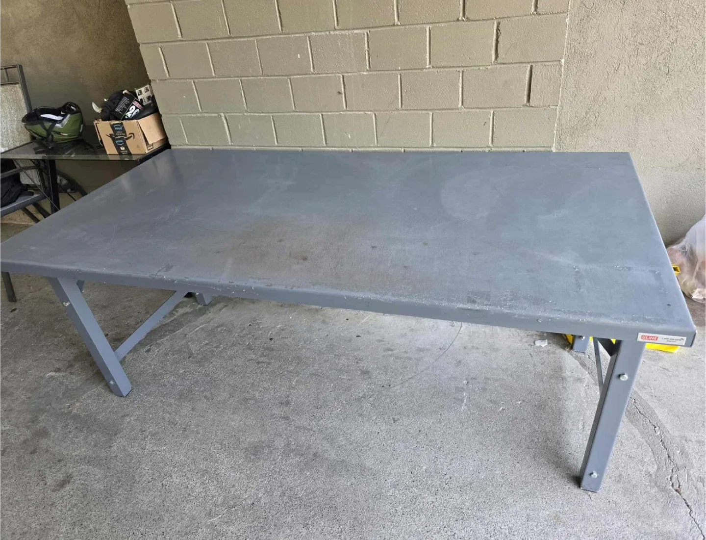 U Line Industrial Packing Steel  Table (72" x 36") image indicator(2)