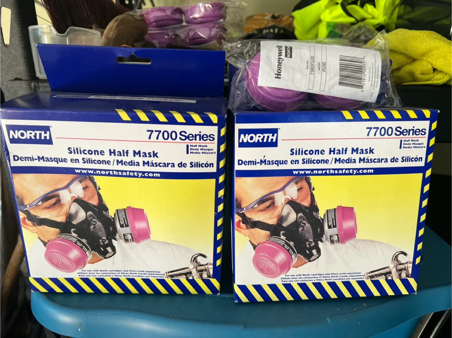 North 7700 Series Silicone Half Mask Respirator