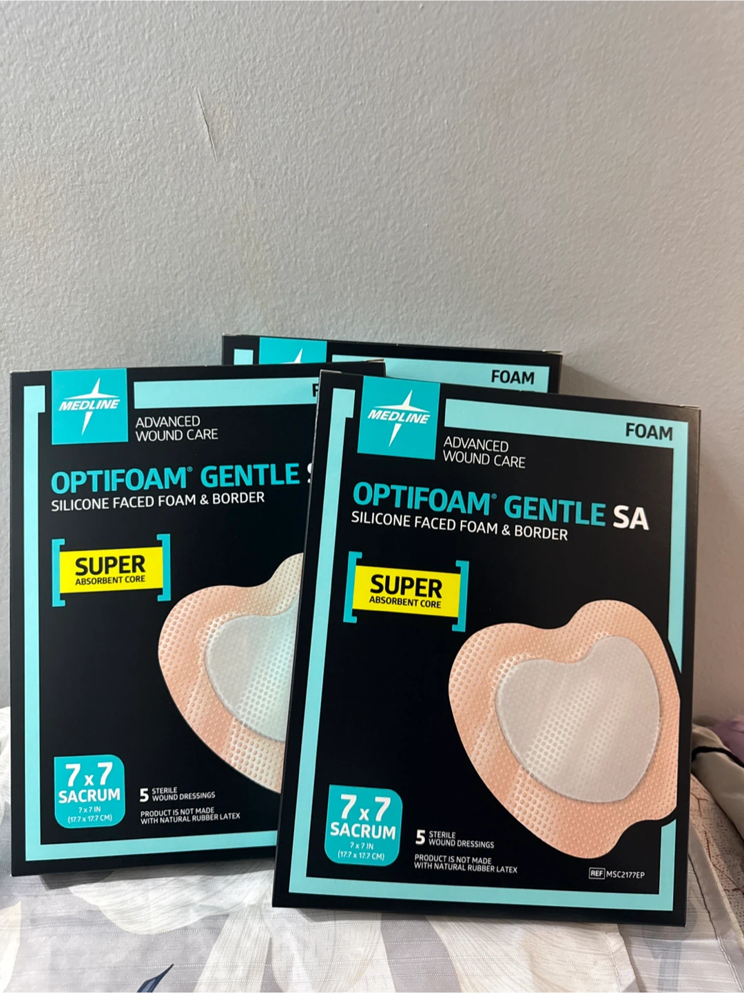 Medline Optifoam Gentle SA 7x7 Sacrum