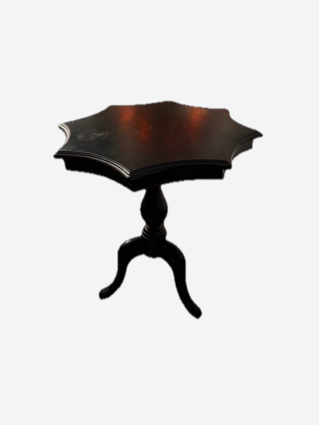 Dark Wood Accent Table