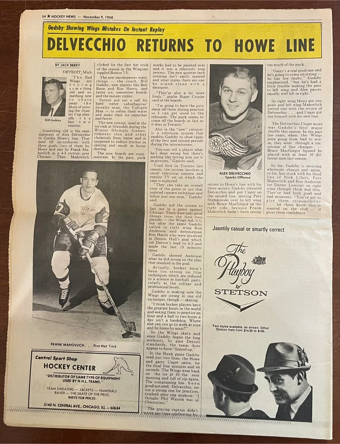 Vintage Hockey News Newspapers/magazines image indicator(2)