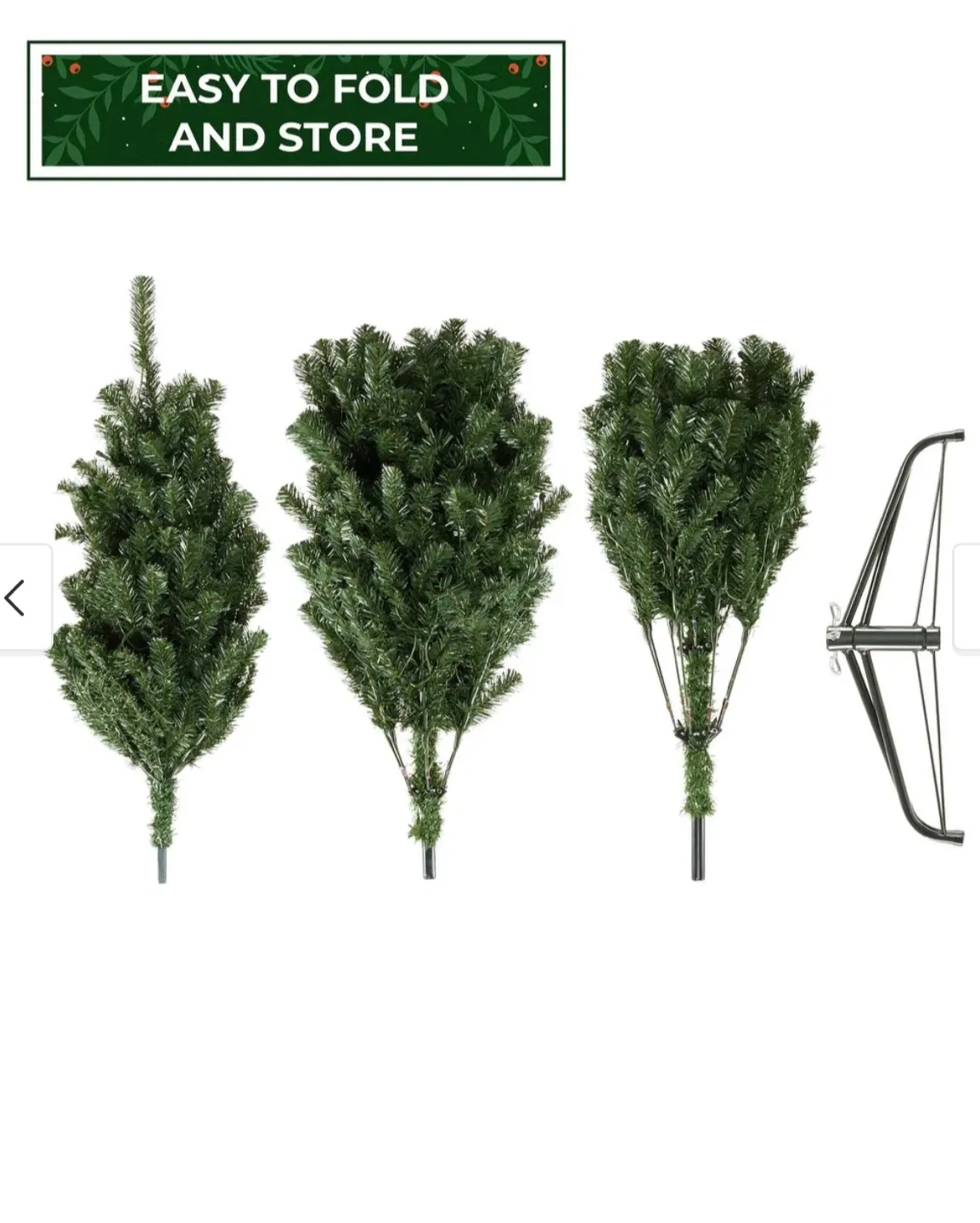 9ft Pre-Lit Artificial Christmas Tree 🥕🥕🥕🥕🥕 image indicator(5)