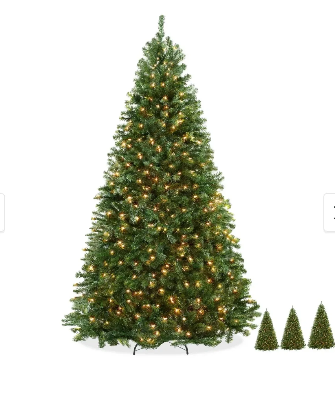 9ft Pre-Lit Artificial Christmas Tree 🥕🥕🥕🥕🥕 image indicator(2)