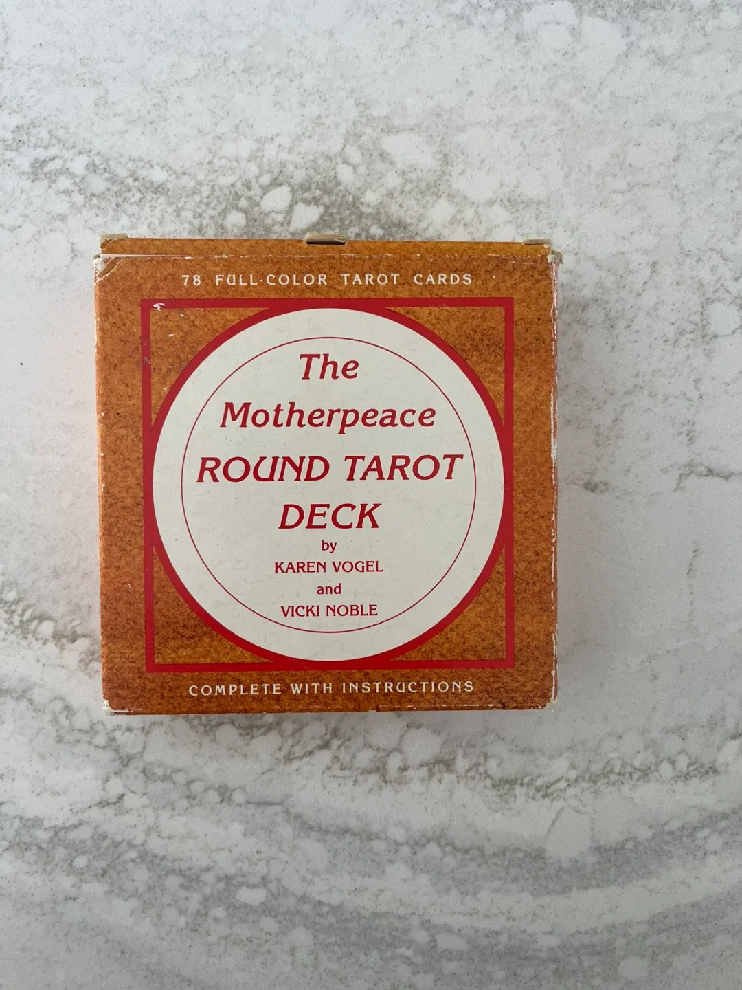 The Motherpeace Round Tarot Deck by Karen Vogel thumbnail
