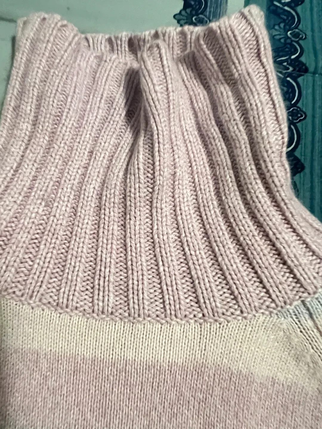 Striped Turtleneck Sweater image indicator(3)