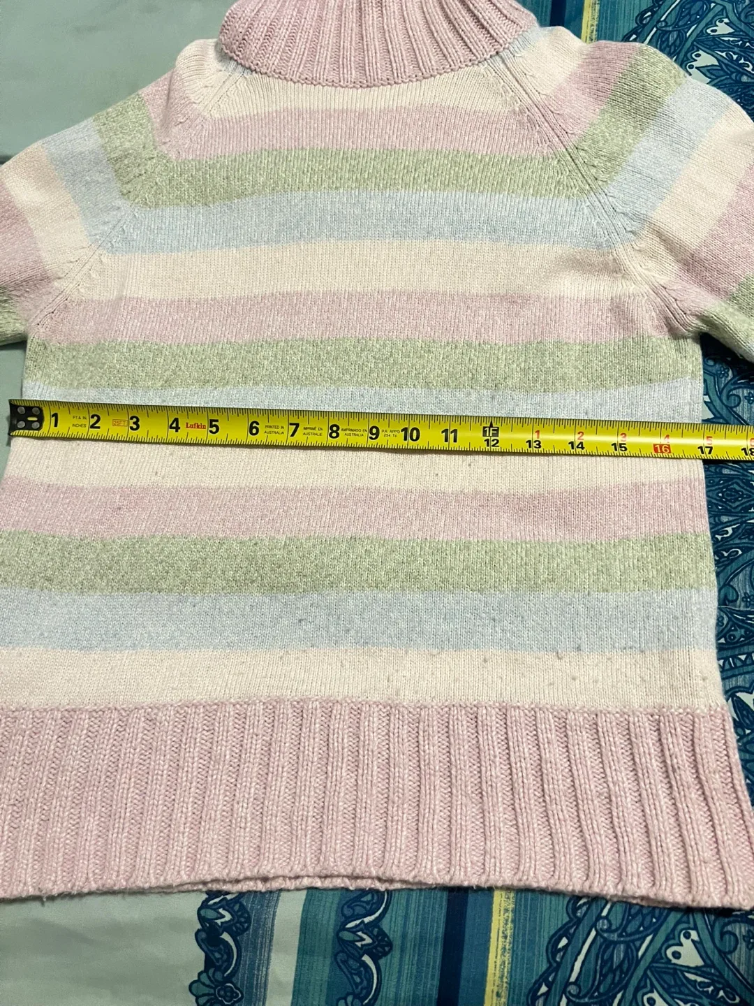 Striped Turtleneck Sweater image indicator(7)