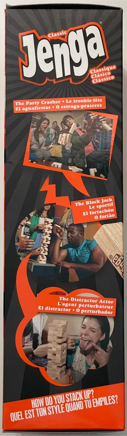 Classic Jenga Game - Hasbro Gaming image indicator(2)