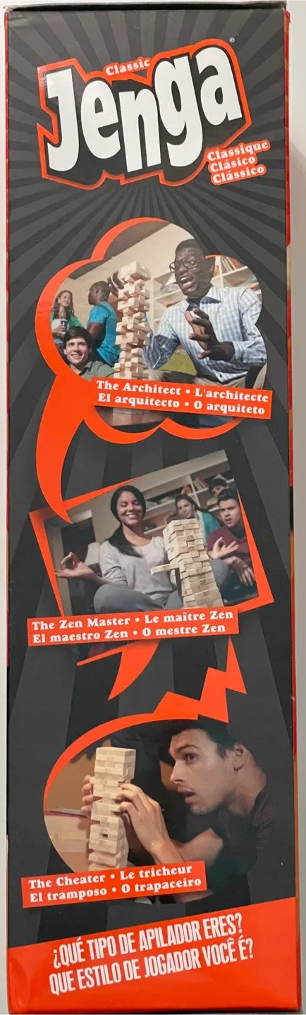 Classic Jenga Game - Hasbro Gaming image indicator(4)