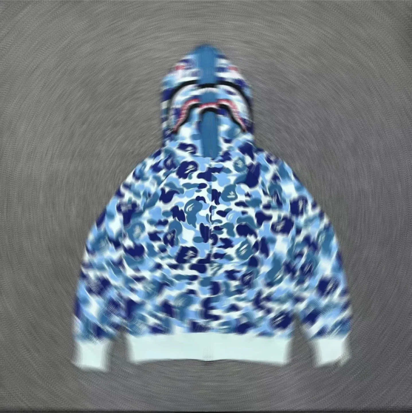 BAPE Shark Camo Full Zip Hoodie image indicator(3)